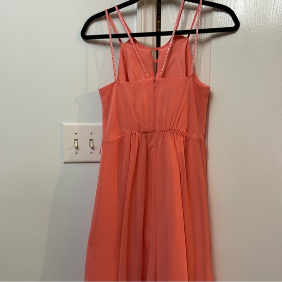 Coral pink dress - Picture 6 of 10